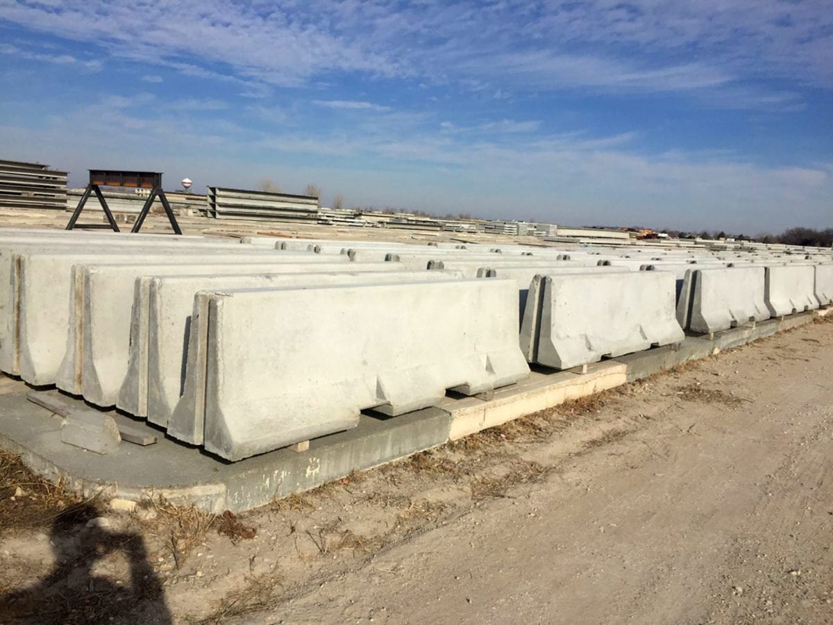 Products - Highway Barriers | Prestressed Concrete Construction